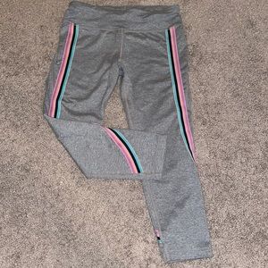 🎉 (2 for $15) Athleta Girl large 12 leggings cropped pants grey